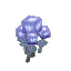 Violet Glowing Mushroom